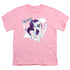 MY LITTLE PONY TV/RARITY - S/S YOUTH 18/1 - PINK