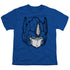 TRANSFORMERS/OPTIMUS HEAD - S/S YOUTH 18/1 - ROYAL BLUE