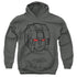 TRANSFORMERS/STARSCREAM HEAD - YOUTH PULLOVER HOODIE - CHARCOAL