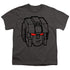 TRANSFORMERS/STARSCREAM HEAD - S/S YOUTH 18/1 - CHARCOAL