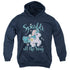 MY LITTLE PONY RETRO/SPARKLE ALL THE WAY - YOUTH PULLOVER HOODIE - NAVY
