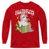 MY LITTLE PONY RETRO/ALL I WANT - YOUTH LONG SLEEVE TEE - RED