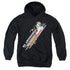 MY LITTLE PONY RETRO/BE AWESOME - YOUTH PULLOVER HOODIE - BLACK