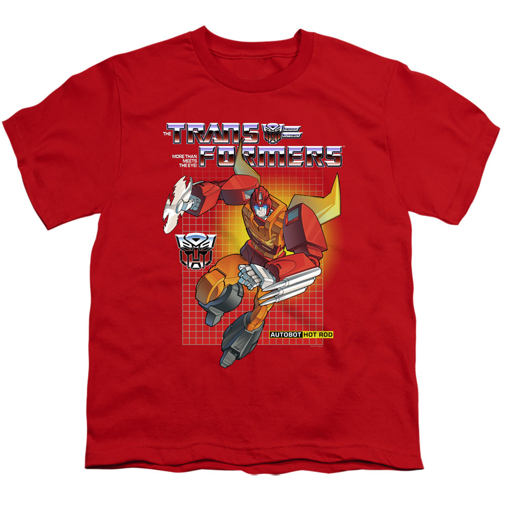 TRANSFORMERS/HOT ROD - S/S YOUTH 18/1 - RED