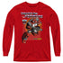 TRANSFORMERS/IRONHIDE - YOUTH LONG SLEEVE TEE - RED