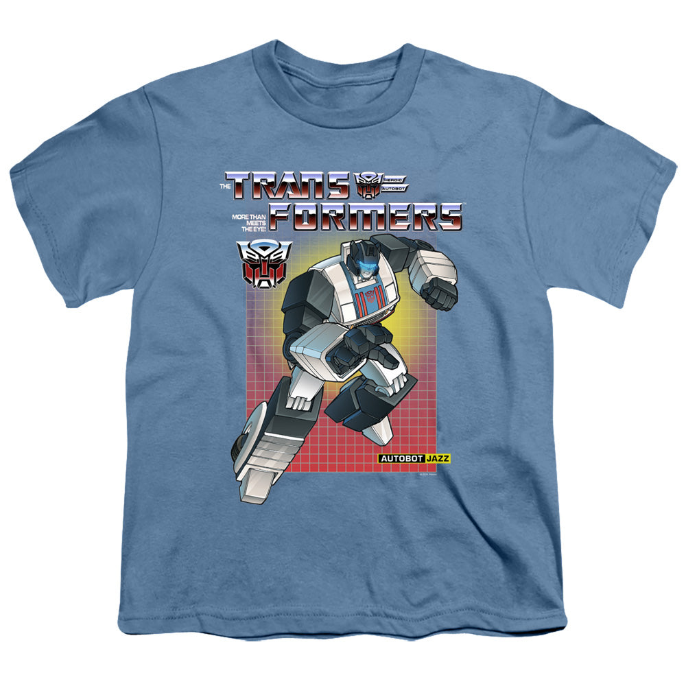 TRANSFORMERS/JAZZ - S/S YOUTH 18/1 - CAROLINA BLUE