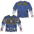 TRANSFORMERS/SOUNDWAVE COSTUME (FRONT/BACK PRINT) - L/S ADULT POLY CREW  - MULTI
