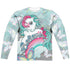 MY LITTLE PONY RETRO/BELIEVE IN DREAMS (FRONT/BACK PRINT) - L/S ADULT POLY CREW  - MULTI