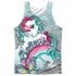 MY LITTLE PONY RETRO/BELIEVE IN DREAMS (FRONT/BACK PRINT) - ADULT POLY TANK TOP - MULTI
