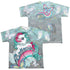 MY LITTLE PONY RETRO/BELIEVE IN DREAMS (FRONT/BACK PRINT) - S/S YOUTH POLY CREW - MULTI