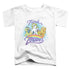 MY LITTLE PONY RETRO/FRIENDS FOREVER - S/S TODDLER TEE - WHITE