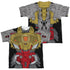 TRANSFORMERS/GRIMLOCK COSTUME (FRONT/BACK PRINT) - S/S YOUTH POLY CREW - MULTI
