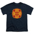 TRANSFORMERS/RESCUE BOTS LOGO - S/S YOUTH 18/1 - NAVY