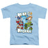 TRANSFORMERS/ROLL TO THE RESCUE - S/S TODDLER TEE - LIGHT BLUE