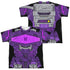 TRANSFORMERS/SHOCKWAVE COSTUME (FRONT/BACK PRINT) - S/S YOUTH POLY CREW - MULTI