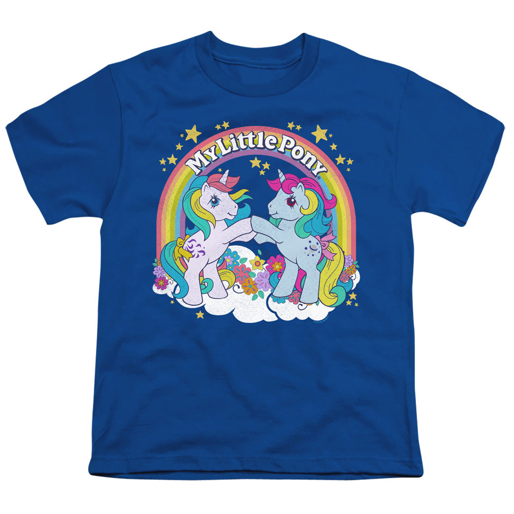 MY LITTLE PONY RETRO/UNICORN FIST BUMP - S/S YOUTH 18/1 - ROYAL BLUE
