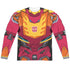 TRANSFORMERS/HOT ROD COSTUME (FRONT/BACK PRINT) - L/S ADULT POLY CREW  - MULTI