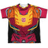 TRANSFORMERS/HOT ROD COSTUME (FRONT/BACK PRINT) - S/S YOUTH POLY CREW - MULTI