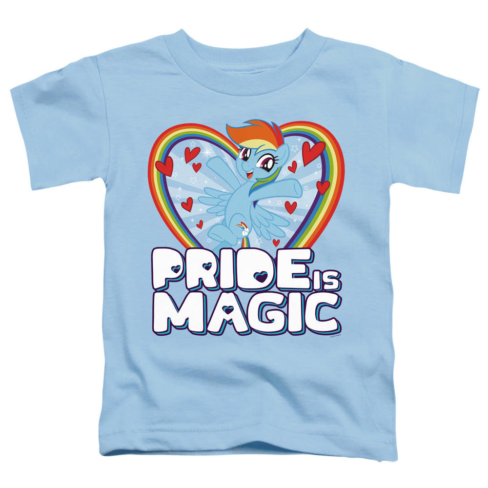 MY LITTLE PONY TV/PRIDE IS MAGIC - S/S TODDLER TEE - LIGHT BLUE