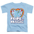 MY LITTLE PONY TV/PRIDE IS MAGIC - S/S TODDLER TEE - LIGHT BLUE