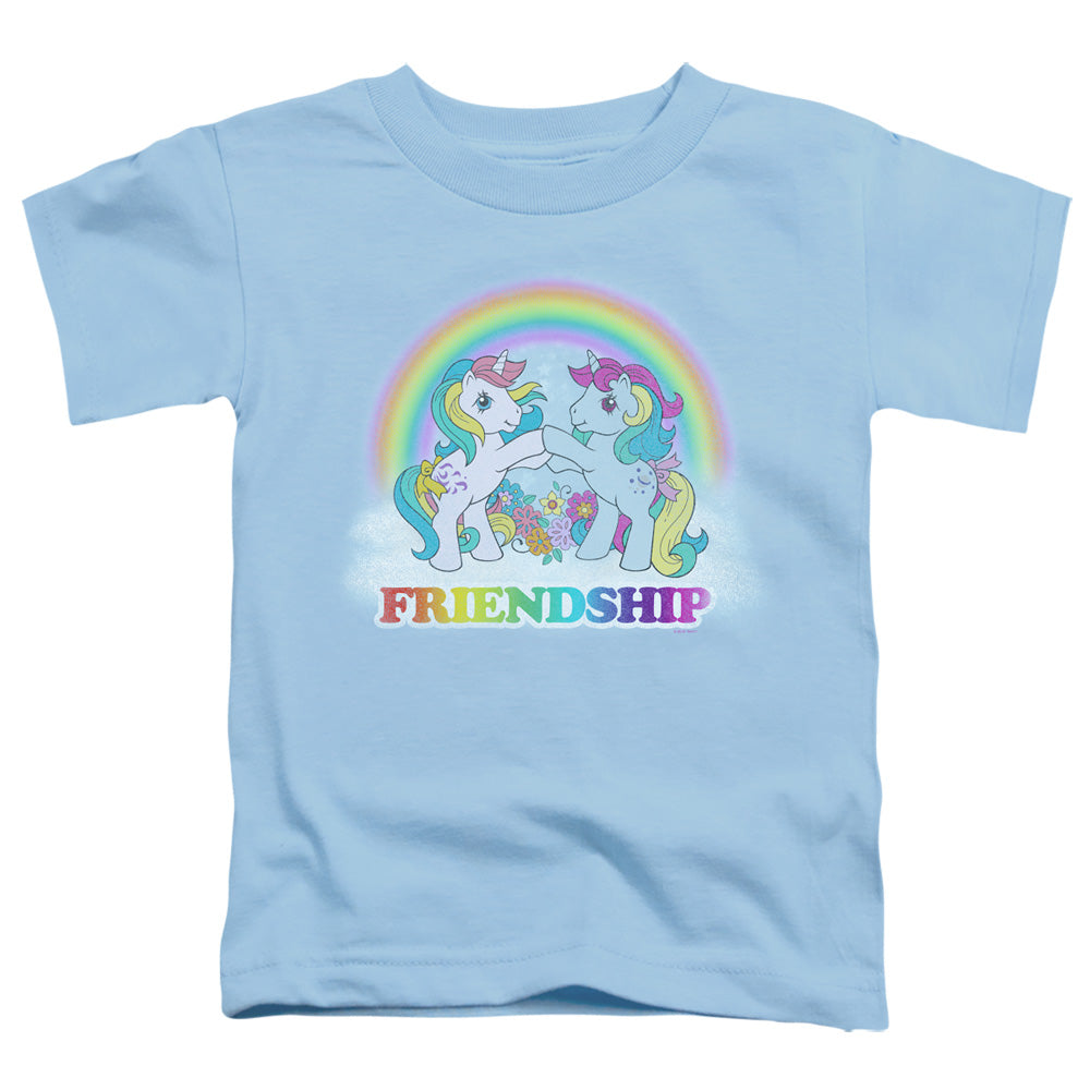 MY LITTLE PONY RETRO/FRIENDSHIP - S/S TODDLER TEE - LIGHT BLUE