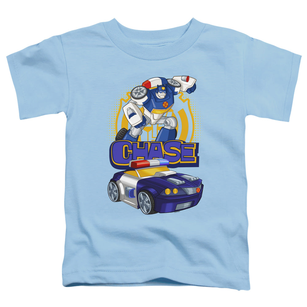TRANSFORMERS/CHASE - S/S TODDLER TEE - LIGHT BLUE