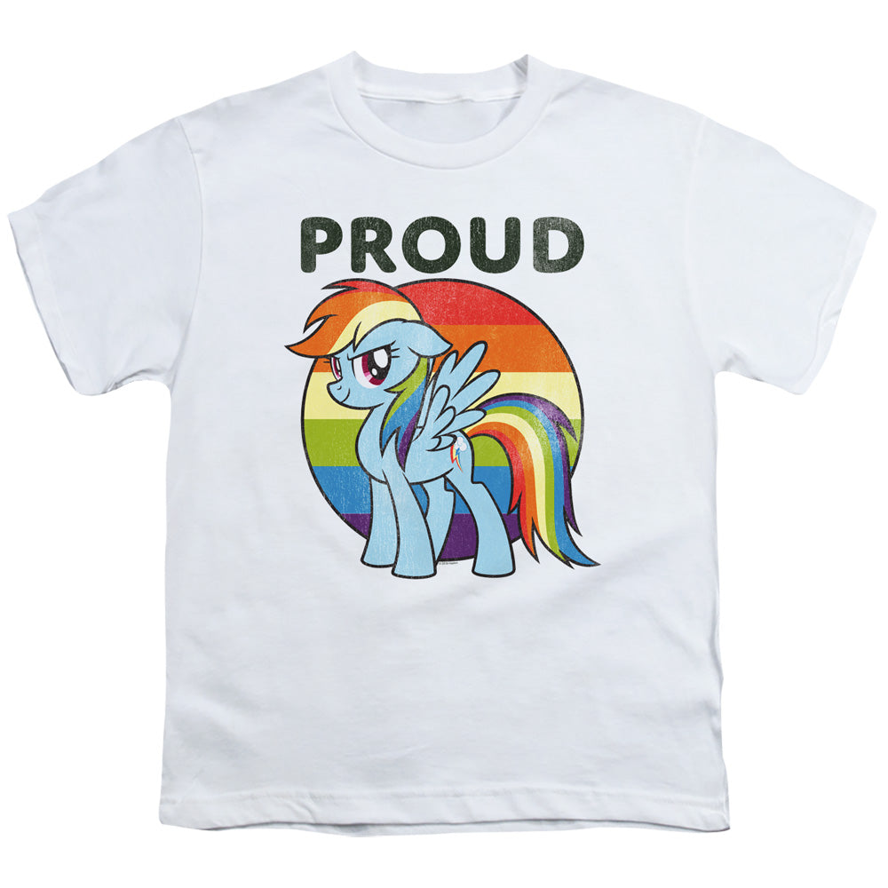 MY LITTLE PONY TV/PROUD - S/S YOUTH 18/1 - WHITE