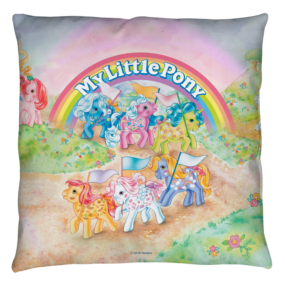 MY LITTLE PONY RETRO/CLASSIC PONIES - THROW PILLOW