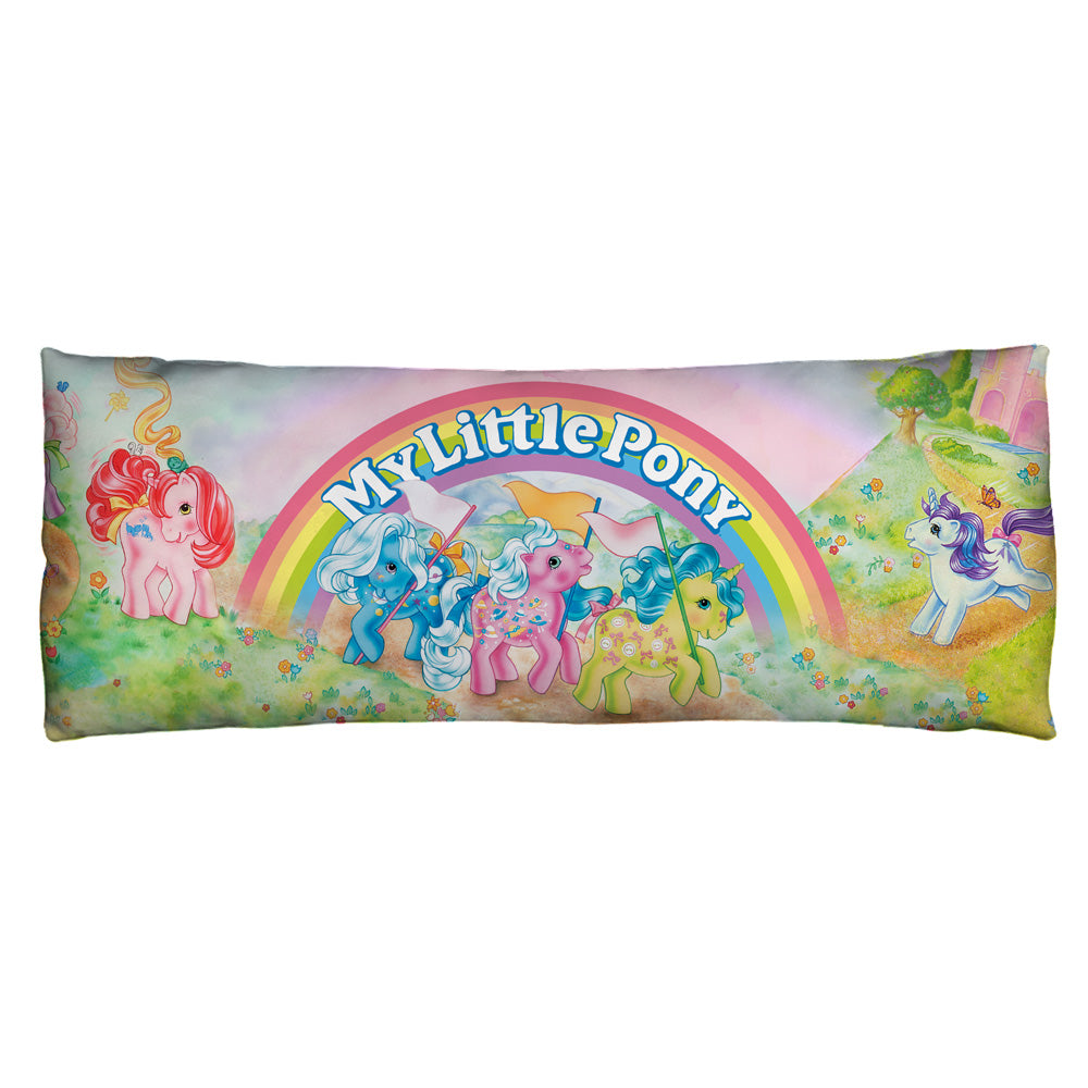 MY LITTLE PONY RETRO/CLASSIC PONIES - MICROFIBER BODY PILLOW