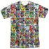 TRANSFORMERS/COVER COLLAGE (FRONT/BACK PRINT) - S/S ADULT POLY CREW - MULTI