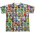 TRANSFORMERS/COVER COLLAGE (FRONT/BACK PRINT) - S/S YOUTH POLY CREW - MULTI