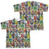 TRANSFORMERS/COVER COLLAGE (FRONT/BACK PRINT) - S/S YOUTH POLY CREW - MULTI