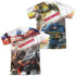 TRANSFORMERS/WARRIORS OF CYBERTRON (FRONT/BACK PRINT) - S/S ADULT POLY CREW - MULTI