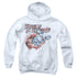 TRANSFORMERS/SPRAY PANELS - YOUTH PULLOVER HOODIE - WHITE