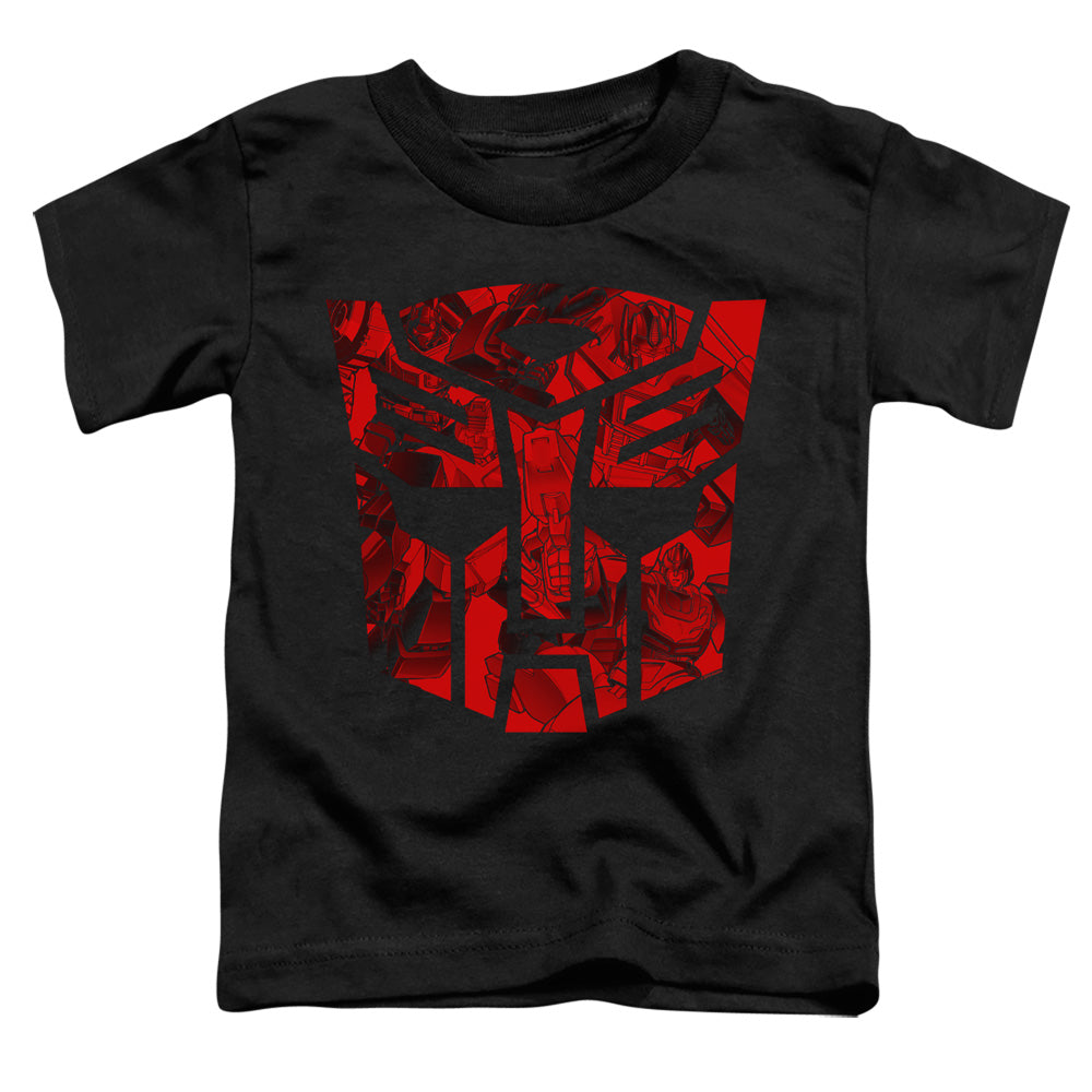 TRANSFORMERS/TONAL AUTOBOT - S/S TODDLER TEE - BLACK
