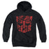 TRANSFORMERS/TONAL AUTOBOT - YOUTH PULLOVER HOODIE - BLACK