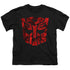 TRANSFORMERS/TONAL AUTOBOT - S/S YOUTH 18/1 - BLACK