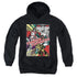 TRANSFORMERS/COMIC POSTER - YOUTH PULLOVER HOODIE - BLACK