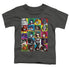 TRANSFORMERS/TRANSFORMER SQUARES - S/S TODDLER TEE - CHARCOAL