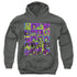 TRANSFORMERS/TRANSFORMER SQUARES -  YOUTH PULLOVER HOODIE  - CHARCOAL
