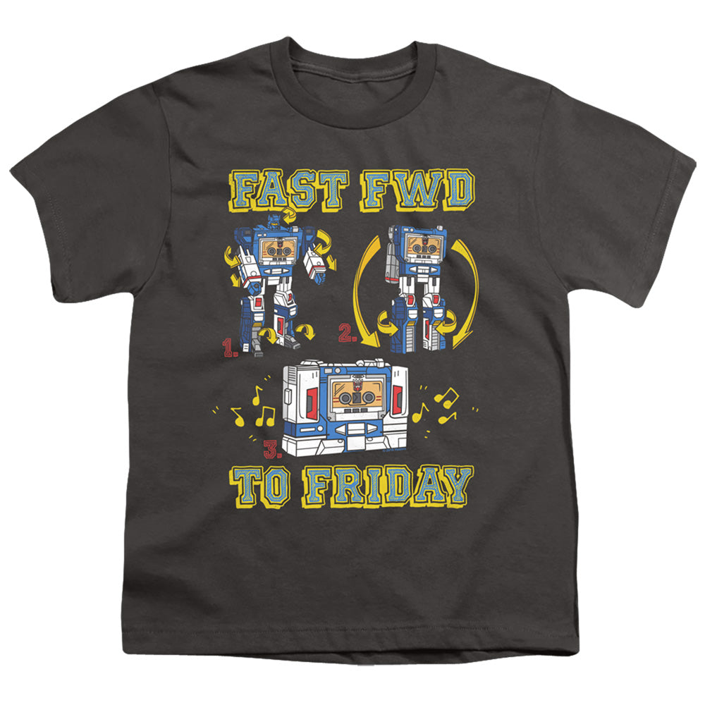 TRANSFORMERS/FORWARD FRIDAY - S/S YOUTH 18/1 - CHARCOAL