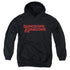 DUNGEONS AND DRAGONS/TYPE LOGO - YOUTH PULLOVER HOODIE - BLACK
