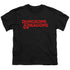 DUNGEONS AND DRAGONS/TYPE LOGO - S/S YOUTH 18/1 - BLACK