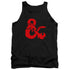 DUNGEONS AND DRAGONS/AMPERSAND LOGO - ADULT TANK - BLACK