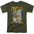 MAGIC THE GATHERING/MIRAGE DECK ART - S/S ADULT 18/1 - MILITARY GREEN