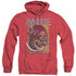 MAGIC THE GATHERING/FIFTH EDITION DECK ART - ADULT HEATHER HOODIE - RED