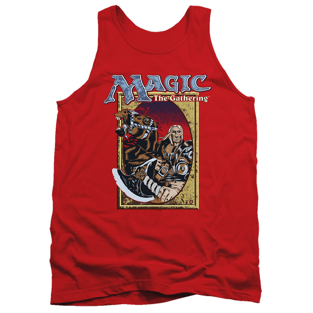 MAGIC THE GATHERING/FIFTH EDITION DECK ART - ADULT TANK - RED