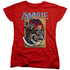 MAGIC THE GATHERING/FIFTH EDITION DECK ART - S/S WOMENS TEE - RED