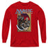 MAGIC THE GATHERING/FIFTH EDITION DECK ART - YOUTH LONG SLEEVE TEE - RED