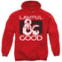 DUNGEONS AND DRAGONS/LAWFUL GOOD - ADULT PULLOVER HOODIE - RED
